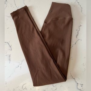 Buffbunny material girl leggings oak color